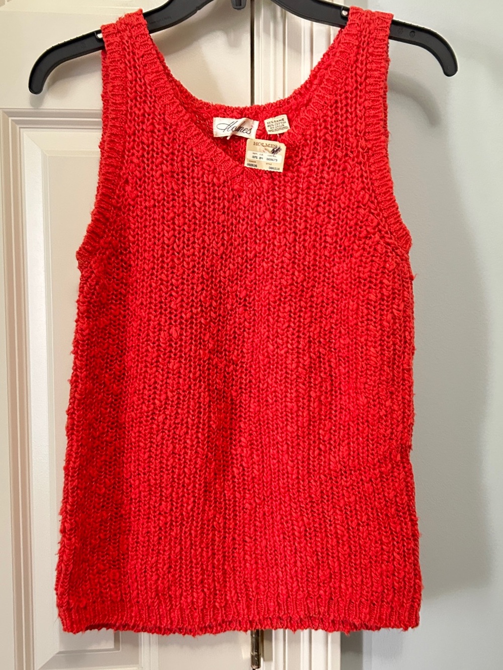 Vintage NOS D H Holmes Knitted Tank-M